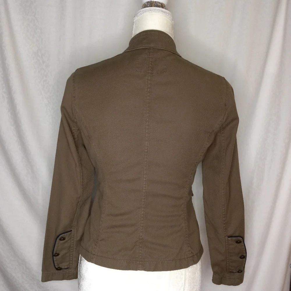 BANANA REPUBLIC Utility Jacket Sz 00P - Picture 6 of 10